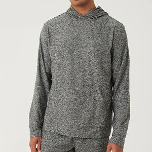 Outdoor Voices Mens Upstate Hoodie - S - Graphite